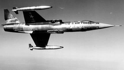 Lockheed Starfighter F-104: Die bemannte Rakete