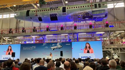 Airbus öffnet neue Halle für A321XLR-Ausrüstung