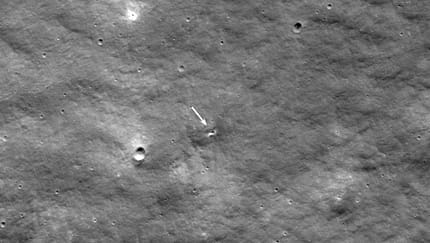 NASA-Orbiter entdeckt Luna-25-Absturzstelle