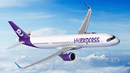 A321neo von HK Express.