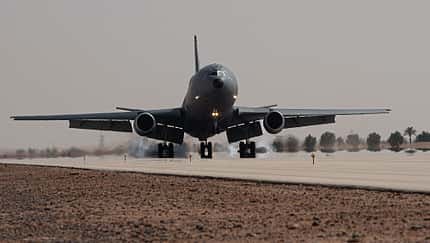 Die KC-10 Extender hat ihren letzten Einsatzflug in Saudi-Arabien absolviert.