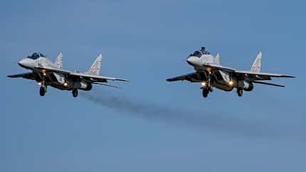 Wie ich beinahe polnische MiG-29 auf der Straße landen sah