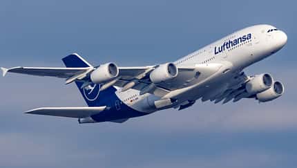 Lufthansa holt ihre fünfte A380 nach Hause
