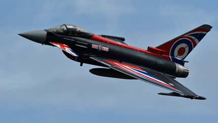 Blackjack-Eurofighter wandert auf den Schrott