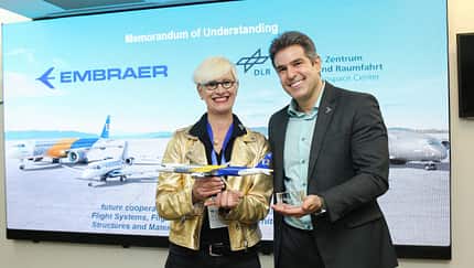 DLR und Embraer forschen gemeinsam