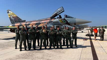 Das Taktische Luftwaffengeschwader 74 hat beim Tiger Meet 2023 die Silver Tiger Trophy und den Preis für die beste Flugzeugbemalung gewonnen. 