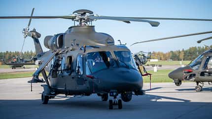 Polen hat seine ersten beiden militärischen AW149 erhalten. 