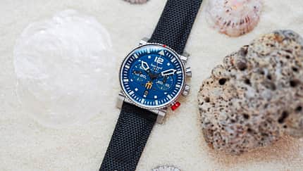 Limitierter Flieger-Chronograph mit Marine-Widmung