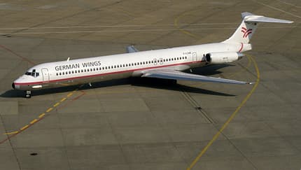 MD-83 German Wings beim Rollen