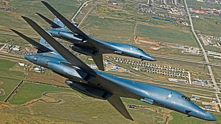Die Boeing B-1B Lancer ist noch immer erste Wahl