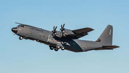 C-130J beim Start