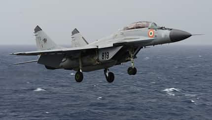 MiG-29K der indischen Marineflieger