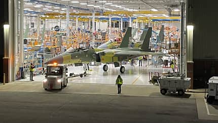 Neue F-15EX Eagle II bei Boeing