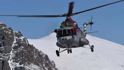 Die Mi-171A2 ist nun zugelassen für den Einsatz im Gebirge auf Plätzen bis 5000 m Höhe. 