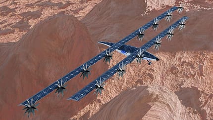 So könnte ein Flugzeug für den Mars aussehen