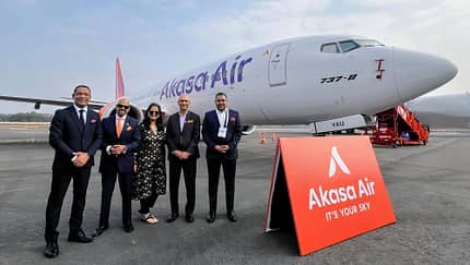 Akasa Air in Indien hat 150 weitere Boeing 737 Max bestellt.