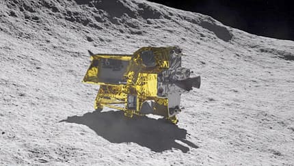 SLIM gelingt die Landung auf dem Mond 