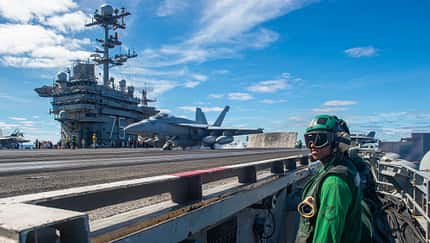 USS Truman Katapultstart