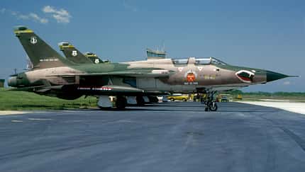 Wild weasel, ww, us air Force, F-105, F-4G, F-16, Vietnam, SEAD Wild Weasel F-105 am Boden