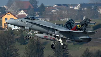 F/A-18 Schweiz Start