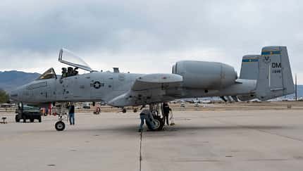 A-10C Davis-Monthan am Boden von der Seite