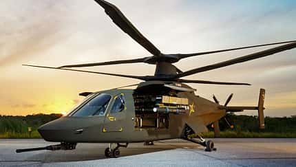 Sikorsky Raider-X am Boden