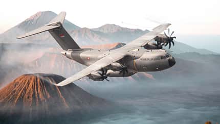 Airbus A400M für Indonesien (Zeichnung).
