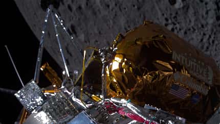 Nova-C-Lander setzt auf dem Mond auf