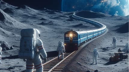 Bekommt der Mond eine Eisenbahn?