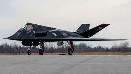 F-117 Nighthawk am Boden