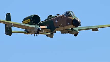 A-10 Demo-Team in der Luft
