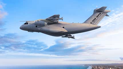 Embraer C-390 als U-Boot-Jäger (Animation). 