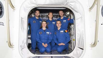 Neue ESA-Astronauten haben ihren Abschluss