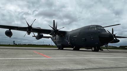 Dritte KC-130J für die Bundeswehr.