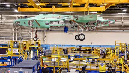 Erste F-35A Lightning II für Polen in der Montage