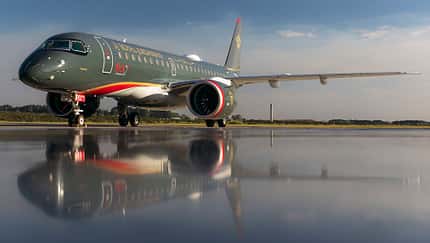 Embraer E190-E2 Royal Jordanian am Boden