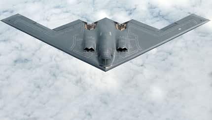 B-2A Spirit im Flug Draufsicht
