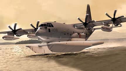 MC-130J Wasserflugzeug beim Start