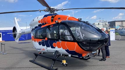 Airbus zeigt  H145-Testträger PioneerLab 