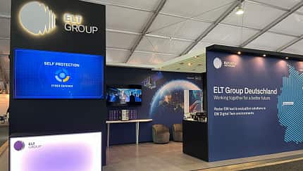 ELT-Stand auf der ILA 2024.