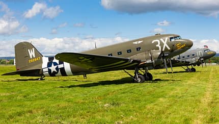 Die Rosinenbomber sind zurück in Deutschland