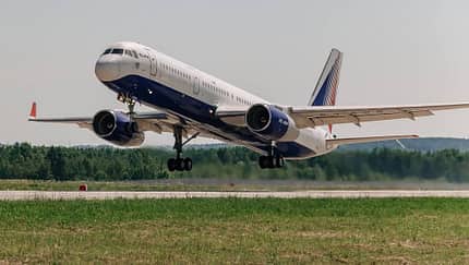 Tupolew Tu-214 von Transaero aus Russland