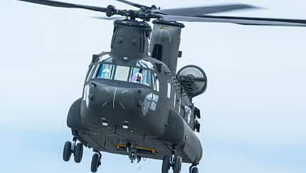 Boeing CH-47 Chinook.