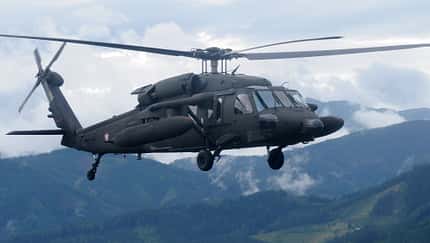 Sikorsky S-70 Österreich im Flug