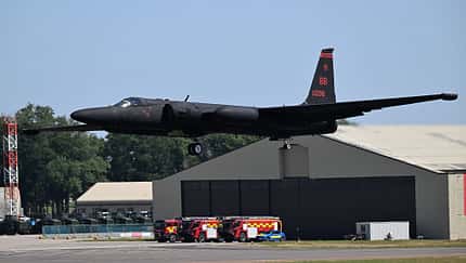Lockheed U-2S beim Air Tattoo in Fairford