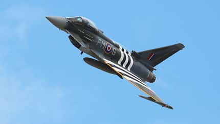 Eurofighter Typhoon der RAF. 