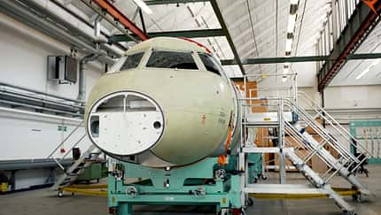 Deutsche Aircraft, D328eco, Do 328 Erste D328eco bei Deutsche Aircraft im Bau.