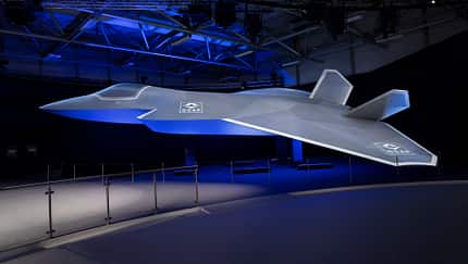 Konzept zum neuen Kampfjet Tempest (GCAP).