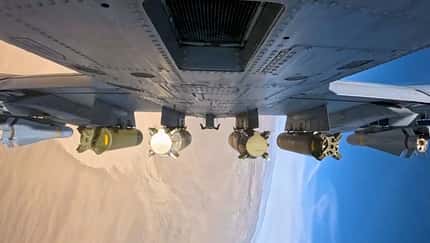 A-10 Thunderbolt II Waffenversuche