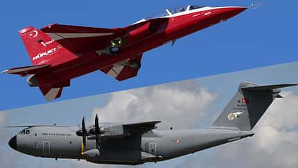 Tauscht die Türkei 24 Hürjet-Trainer gegen sechs A400M?